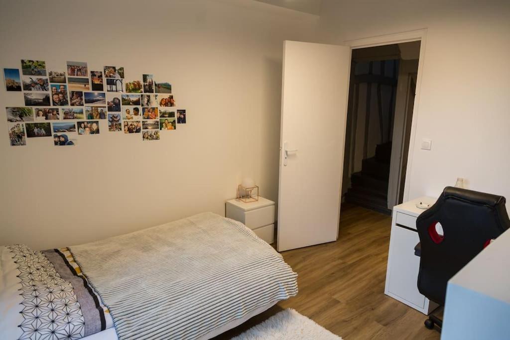 Maison De Ville Calme Rouen St.Paul 2Ch Proche Chu Ngoại thất bức ảnh