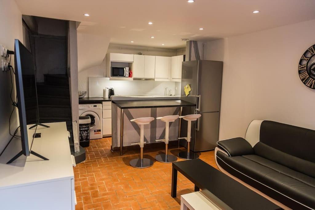 Maison De Ville Calme Rouen St.Paul 2Ch Proche Chu Ngoại thất bức ảnh